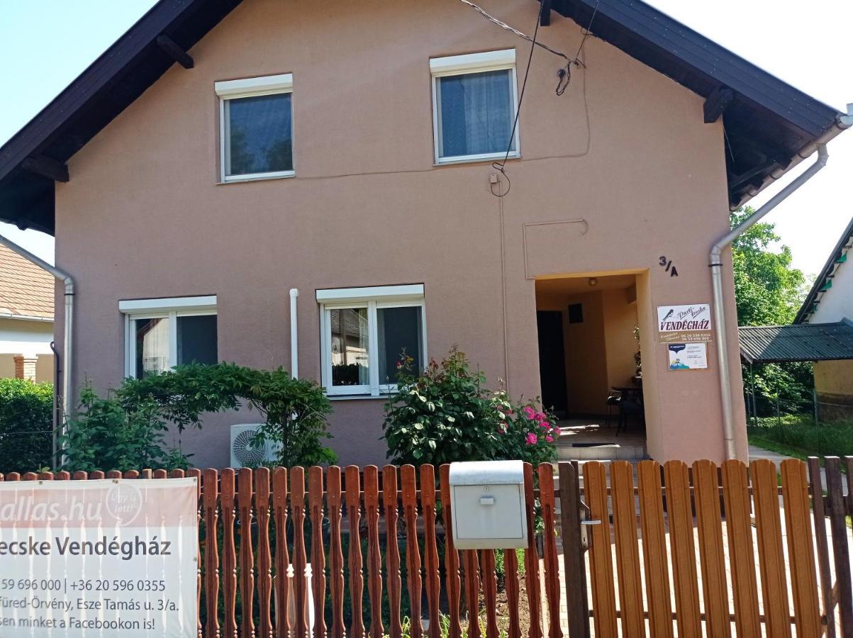 Partifecske Vendeghaz Otel Tiszafüred Dış mekan fotoğraf